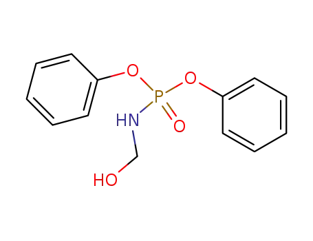 Molecular Structure of 61578-59-4 (Phosphoramidic acid, (hydroxymethyl)-, diphenyl ester)