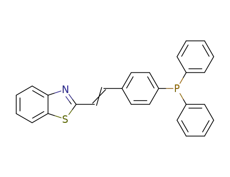 Benzothiazole, 2-[2-[4-(diphenylphosphino)phenyl]ethenyl]-
