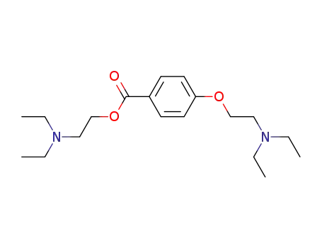 Molecular Structure of 802268-96-8 (4-(2-diethylamino-ethoxy)-benzoic acid-(2-diethylamino-ethyl ester))