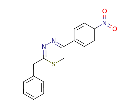 2-Benzyl-5-(4-nitrophenyl)-6H-1,3,4-thiadiazine