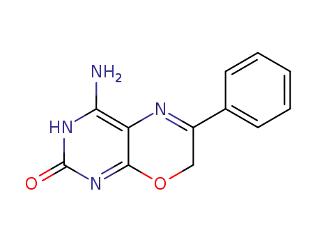 2H-Pyrimido[4,5-b][1,4]oxazin-2-one, 4-amino-3,7-dihydro-6-phenyl-