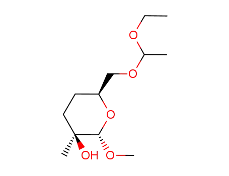 (2S,3S,6S)-6-(1-Ethoxy-ethoxymethyl)-2-methoxy-3-methyl-tetrahydro-pyran-3-ol