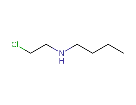 Molecular Structure of 92177-54-3 (1-Butanamine, N-(2-chloroethyl)-)