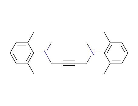 <i>N</i>,<i>N'</i>-bis-(2,6-dimethyl-phenyl)-<i>N</i>,<i>N'</i>-dimethyl-but-2-ynediyldiamine