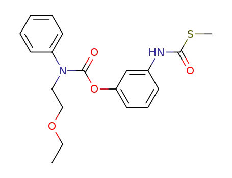 (2-Ethoxy-ethyl)-phenyl-carbamic acid 3-methylsulfanylcarbonylamino-phenyl ester