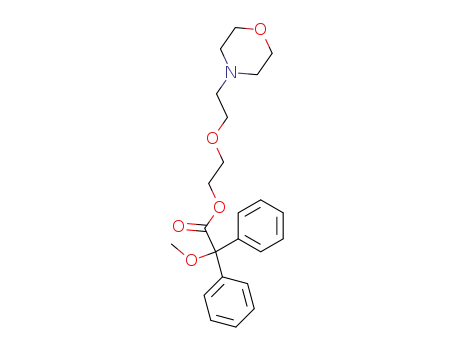 methoxy-diphenyl-acetic acid 2-(2-morpholin-4-yl-ethoxy)-ethyl ester