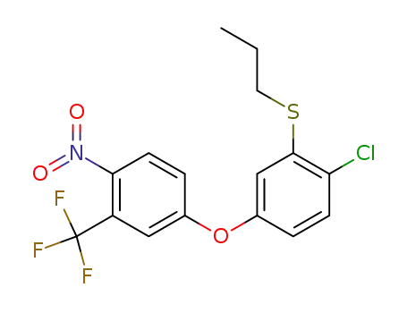 C<sub>16</sub>H<sub>13</sub>ClF<sub>3</sub>NO<sub>3</sub>S