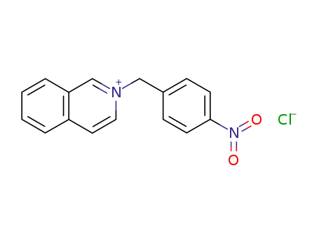 2-(4-nitro-benzyl)-isoquinolinium; chloride
