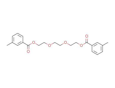Molecular Structure of 115079-91-9 (1,2-bis-(2-<i>m</i>-toluoyloxy-ethoxy)-ethane)