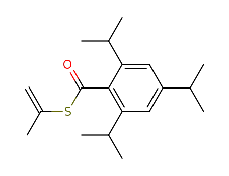 isopropenyl 2,4,6-triisopropylthiobenzoate