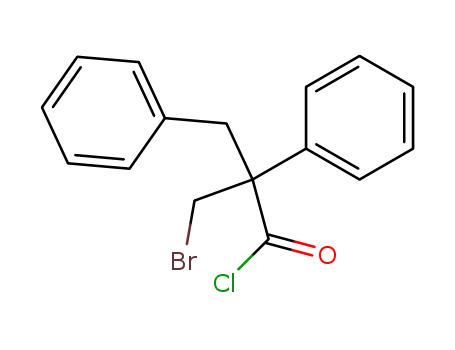 2-bromomethyl-2,3-diphenyl-propionyl chloride