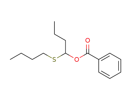 1-benzoyloxy-1-butylsulfanyl-butane