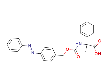p-Phenylazo-benzyloxycarbonyl-DL-α-phenyl-alanin