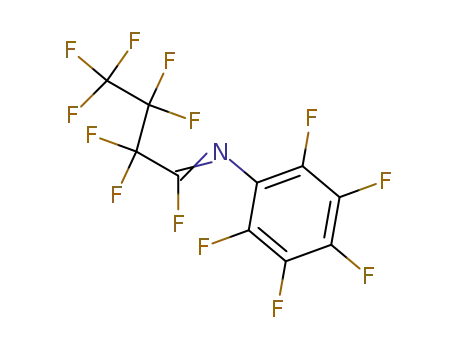 Molecular Structure of 65465-74-9 (Butanimidoyl fluoride, 2,2,3,3,4,4,4-heptafluoro-N-(pentafluorophenyl)-)