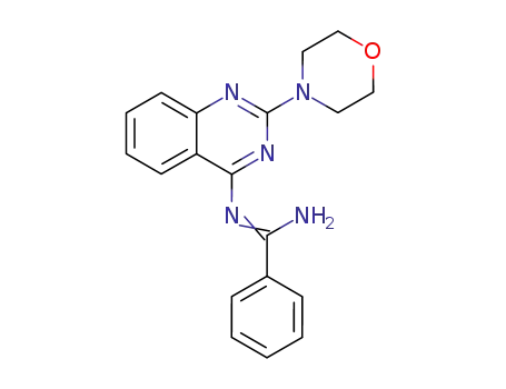 <i>N</i>-(2-morpholin-4-yl-quinazolin-4-yl)-benzamidine