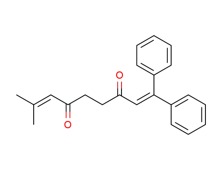 Molecular Structure of 69577-49-7 (1,1-Diphenyl-8-methyl-1,7-nonadien-3,6-dion)