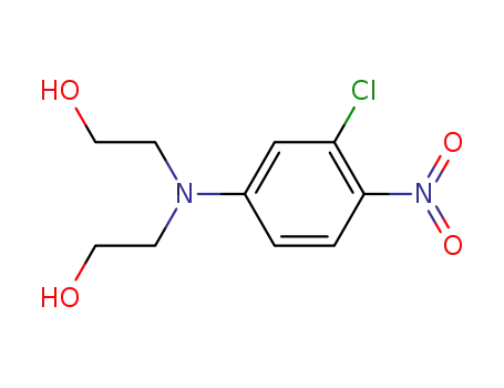 Molecular Structure of 65976-55-8 (Ethanol, 2,2'-[(3-chloro-4-nitrophenyl)imino]bis-)