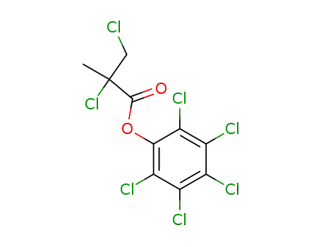 DL-2,3-Dichlor-2-methyl-propionsaeure-penta-chlorphenylester