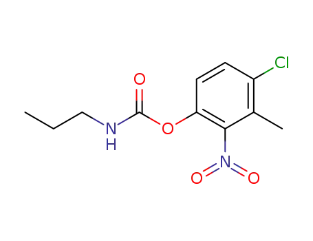 Propyl-carbamic acid 4-chloro-3-methyl-2-nitro-phenyl ester