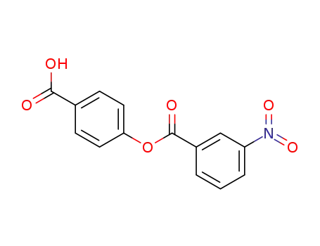Molecular Structure of 89882-93-9 (Benzoic acid, 4-[(3-nitrobenzoyl)oxy]-)