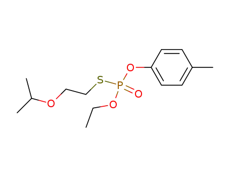 Thiophosphoric acid O-ethyl ester S-(2-isopropoxy-ethyl) ester O'-p-tolyl ester