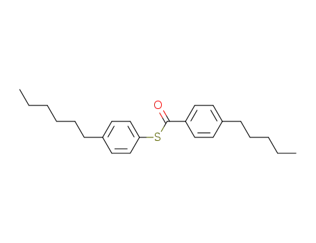Benzenecarbothioic acid, 4-pentyl-, S-(4-hexylphenyl) ester