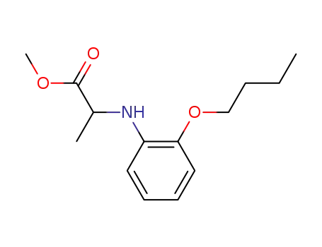 2-(2-Butoxy-phenylamino)-propionic acid methyl ester