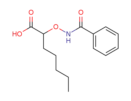 2-Benzaminooxy-heptansaeure-<sup>(1)</sup>