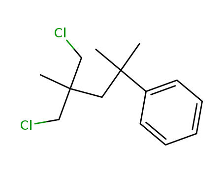 2,2-bis-chloromethyl-4-methyl-4-phenyl-pentane