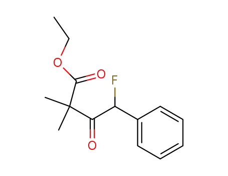 4-Fluoro-2,2-dimethyl-3-oxo-4-phenyl-butyric acid ethyl ester