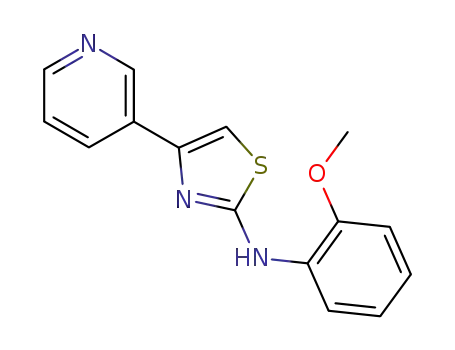 2-Thiazolamine, N-(2-methoxyphenyl)-4-(3-pyridinyl)-