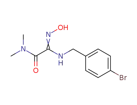 2-(4-Bromo-benzylamino)-2-[(Z)-hydroxyimino]-N,N-dimethyl-acetamide