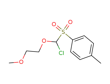 α-(2-Methoxyaethoxy)-α-chlormethyl-p-tolylsulfon