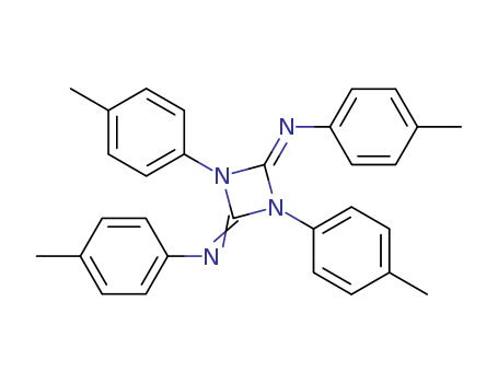 Benzenamine,  N,N'-[1,3-bis(4-methylphenyl)-1,3-diazetidine-2,4-diylidene]bis[4-methyl  -