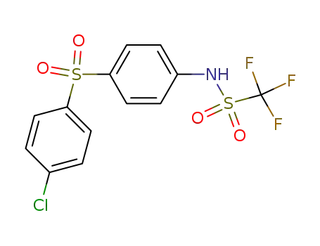 4-(4-Chlorphenylsulfonyl)-trifluormethansulfonanilid