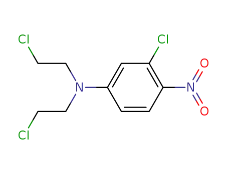 3-Chloro-N,N-bis(2-chloroethyl)-4-nitrobenzenamine