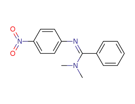 <i>N</i>,<i>N</i>-dimethyl-<i>N</i>'-(4-nitro-phenyl)-benzamidine