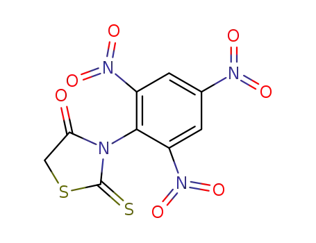 2-thioxo-3-(2,4,6-trinitro-phenyl)-thiazolidin-4-one