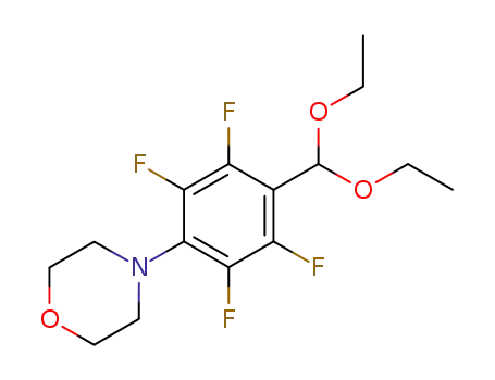 4-(4-diethoxymethyl-2,3,5,6-tetrafluoro-phenyl)-morpholine