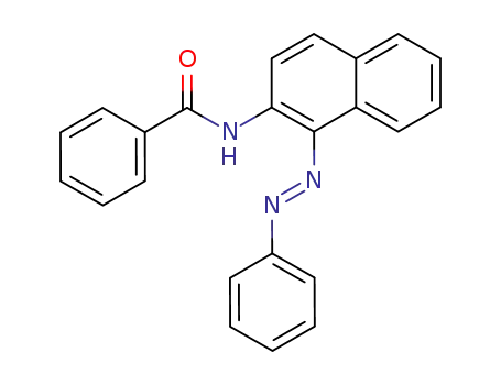 N-benzoyl-1-(phenylazo)-2-naphthylamine