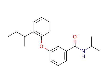 Benzamide, N-(1-methylethyl)-3-[2-(1-methylpropyl)phenoxy]-