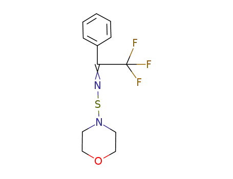 2,2,2-trifluoro-1-phenyl-ethanone <i>S</i>-morpholin-4-yl-thiooxime