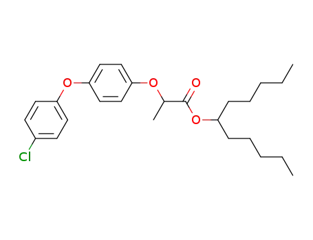 Propanoic acid, 2-[4-(4-chlorophenoxy)phenoxy]-, 1-pentylhexyl ester