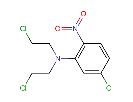 Benzenamine, 5-chloro-N,N-bis(2-chloroethyl)-2-nitro-