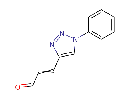 3-(1-phenyl-1<i>H</i>-[1,2,3]triazol-4-yl)-propenal
