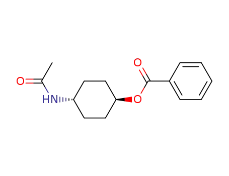 trans-N-(4-benzoyloxycyclohexyl)acetamide