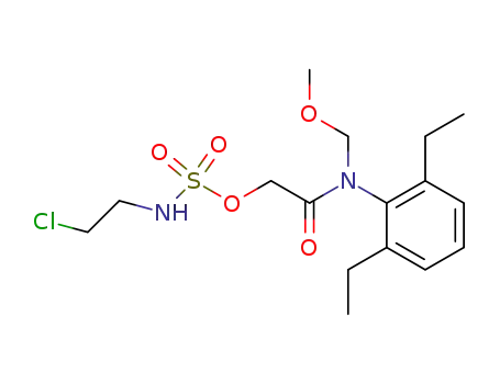 (2-Chloro-ethyl)-sulfamic acid [(2,6-diethyl-phenyl)-methoxymethyl-carbamoyl]-methyl ester