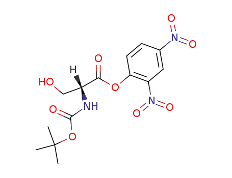 2,4-Dinitrophenylester von BOC-D-Serin