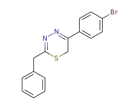 2-Benzyl-5-(4-bromophenyl)-6H-1,3,4-thiadiazine