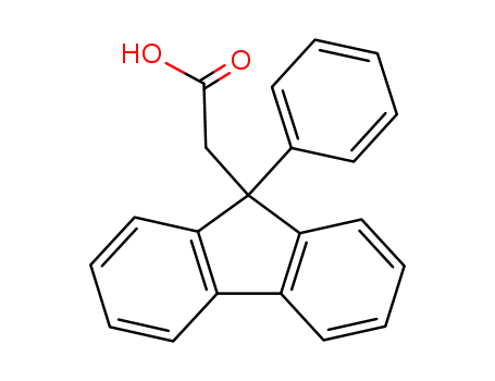 <9-Phenyl-fluorenyl-(9)>-essigsaeure
